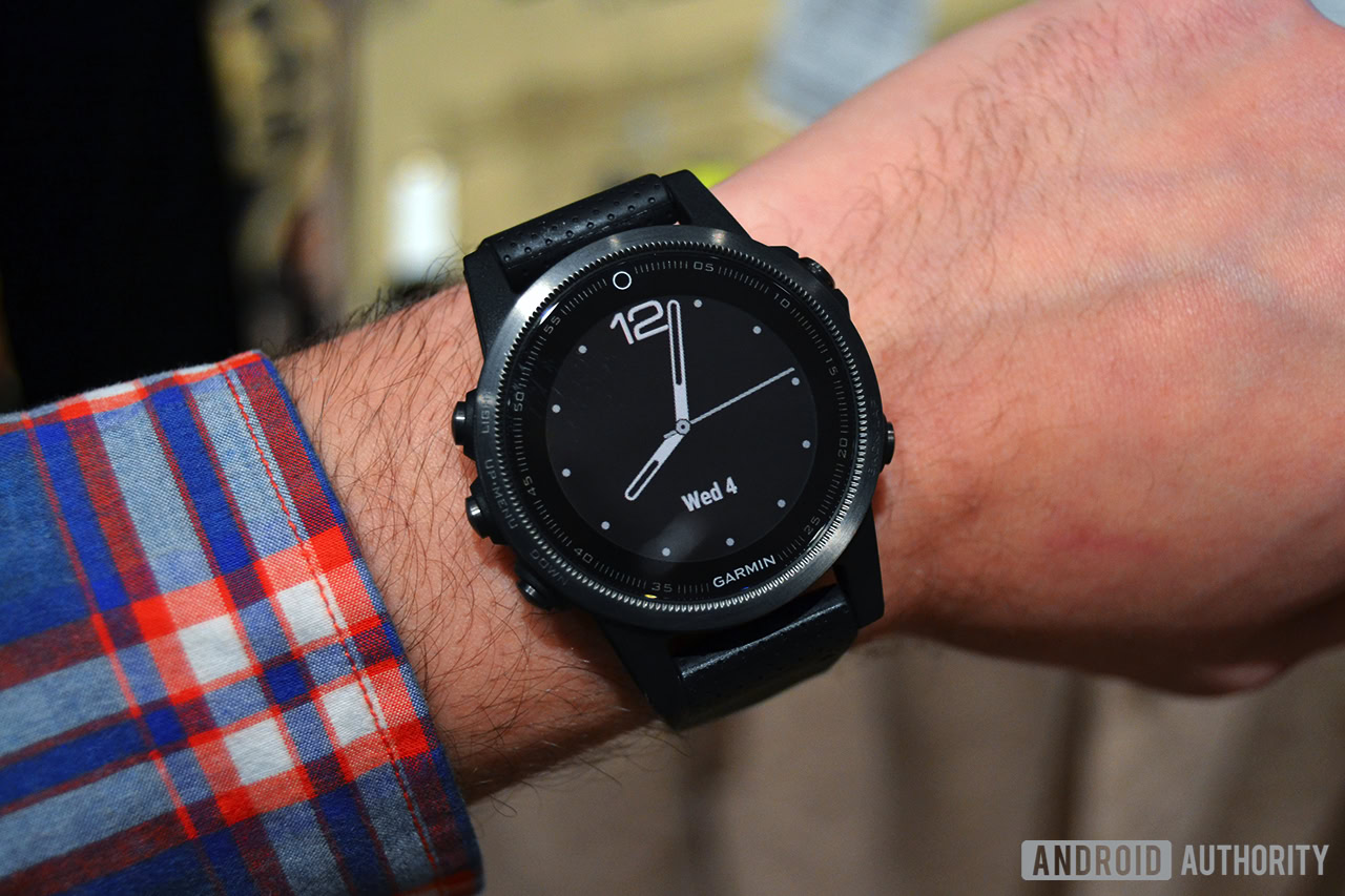 Wrists-on Garmin's new fenix 5 lineup CES - Android Authority