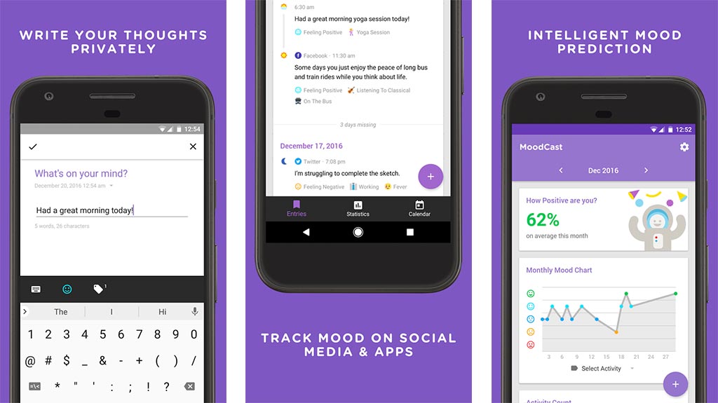 moodcast diary Android Apps Weekly