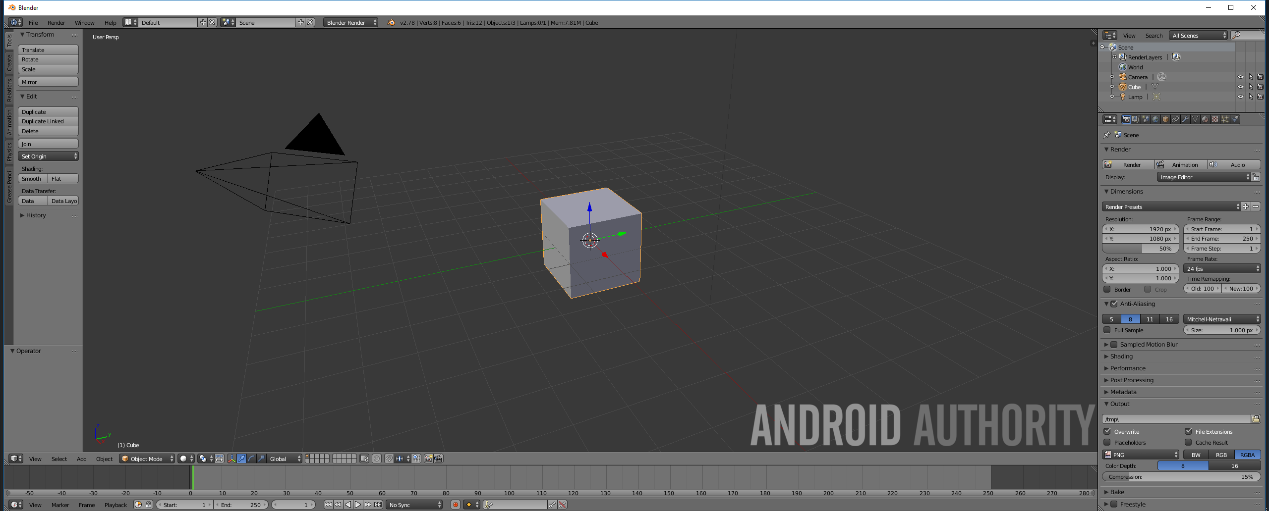 How to 3D models Android game development using Blender