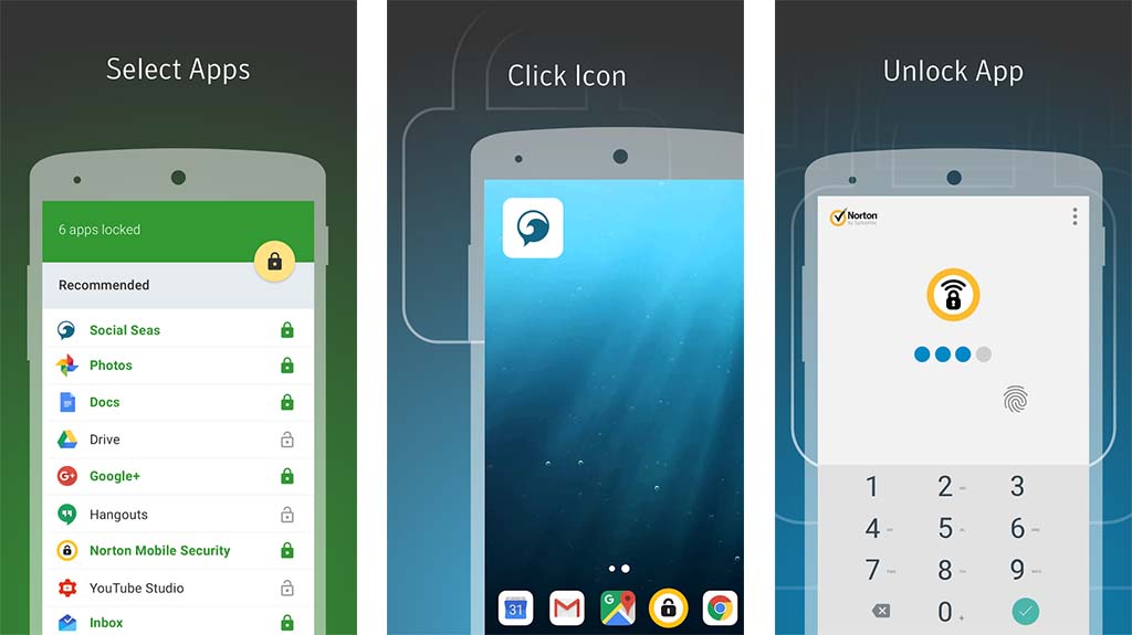 Norton App Lock best applocks for Android