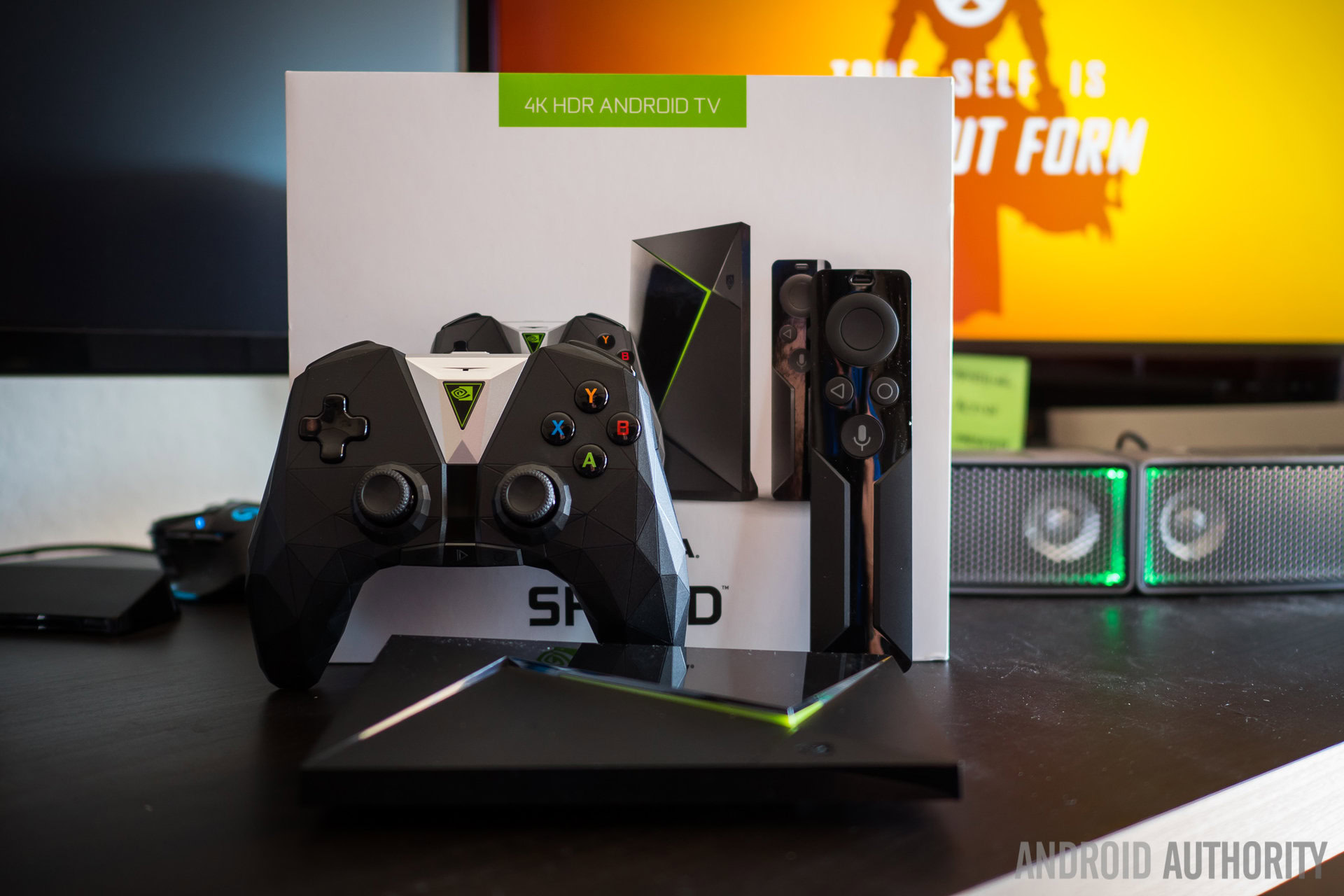 The 2017 iteration of the NVIDIA Shield TV.