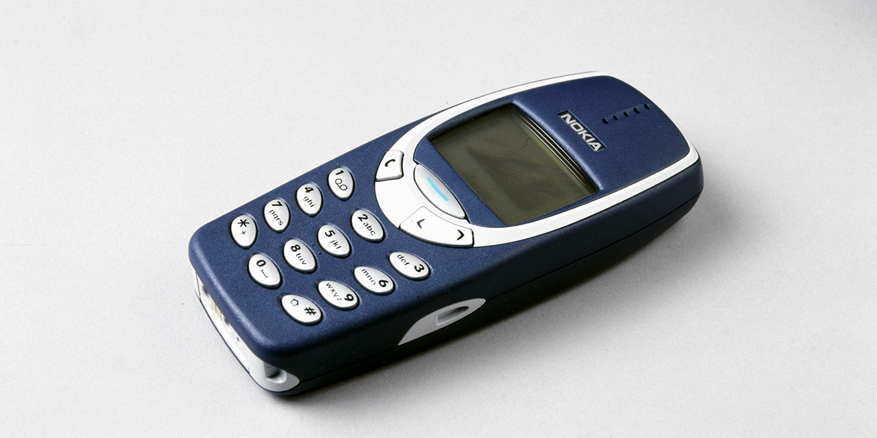 The Nokia 3310 phone.