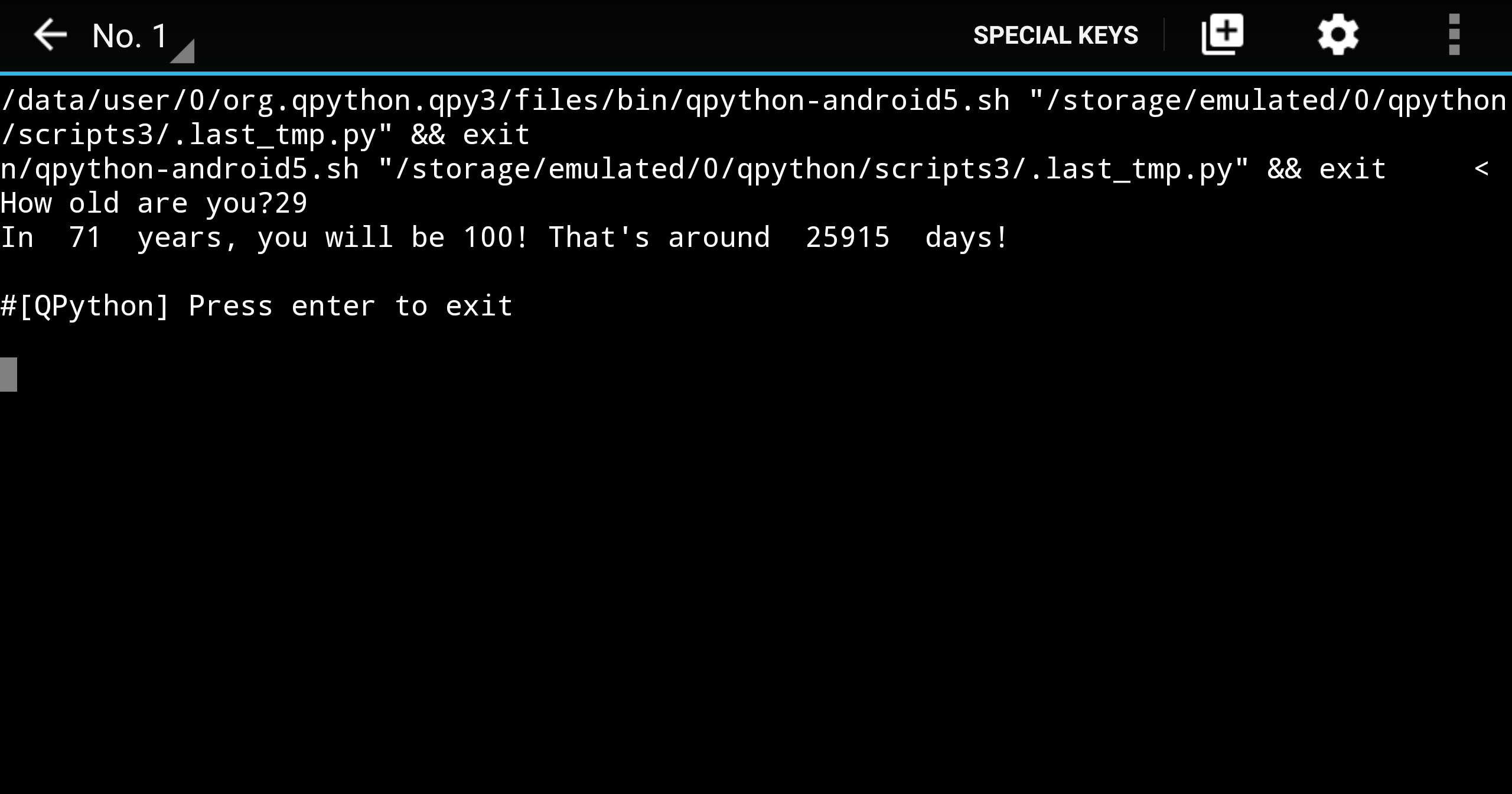 Run Python on Android