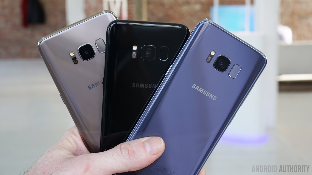 galaxy s8 three different models