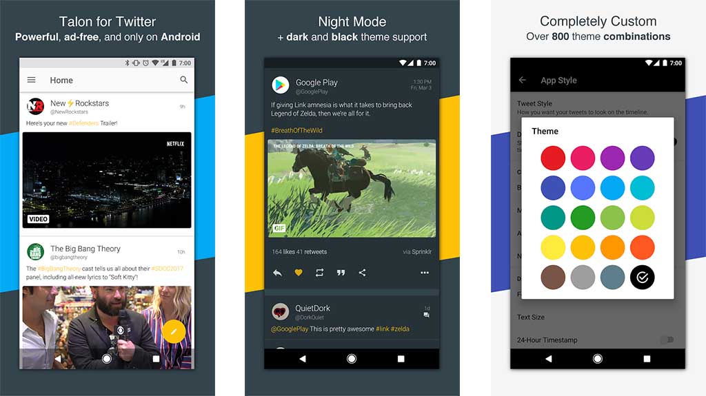 Talon - best Twitter apps for Android!