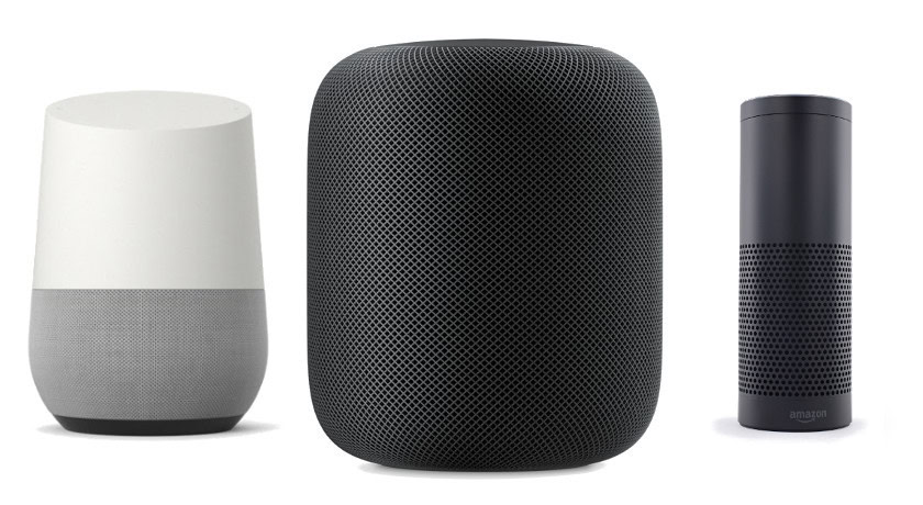 Amazon Echo vs Apple HomePod vs Google Home: features