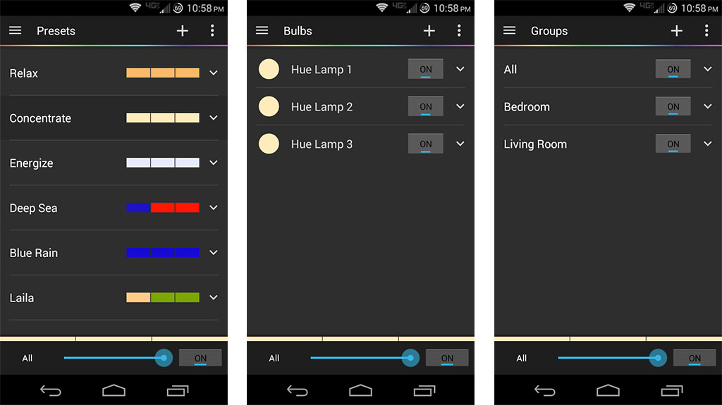 Hue Pro - best philips hue apps for android