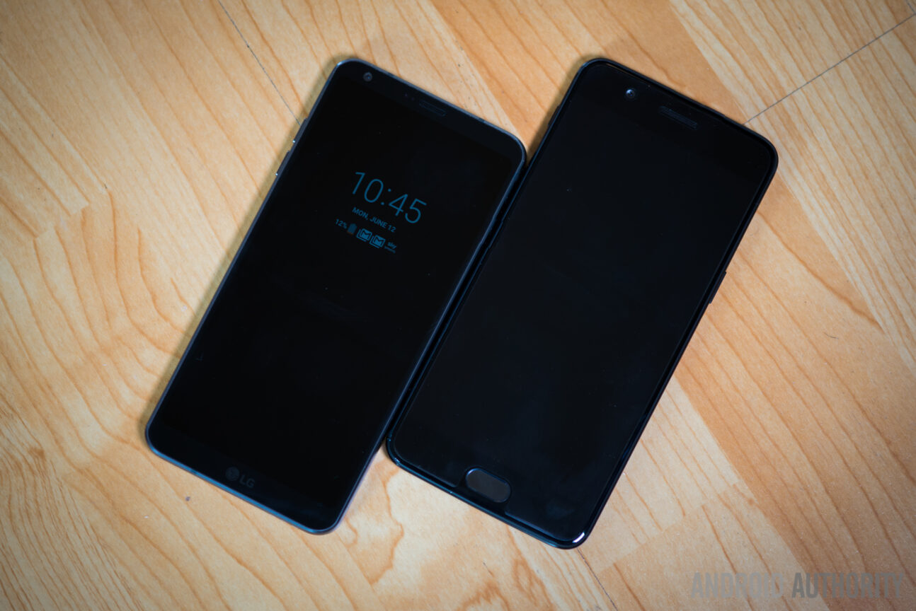 OnePlus 5 vs LG G6: quick look - Android Authority