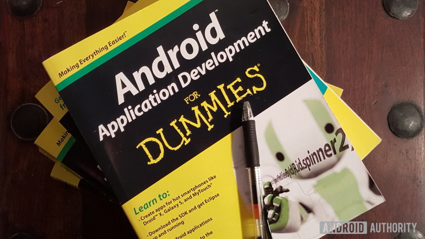 android app development for dummies book