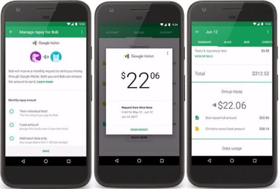 Google is making it easier for people to pay their Project Fi group ...