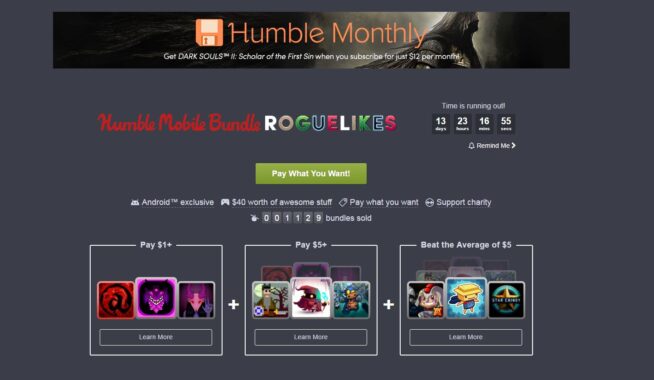 The new Humble Mobile Bundle will keep you busy with up to 9 roguelike ...