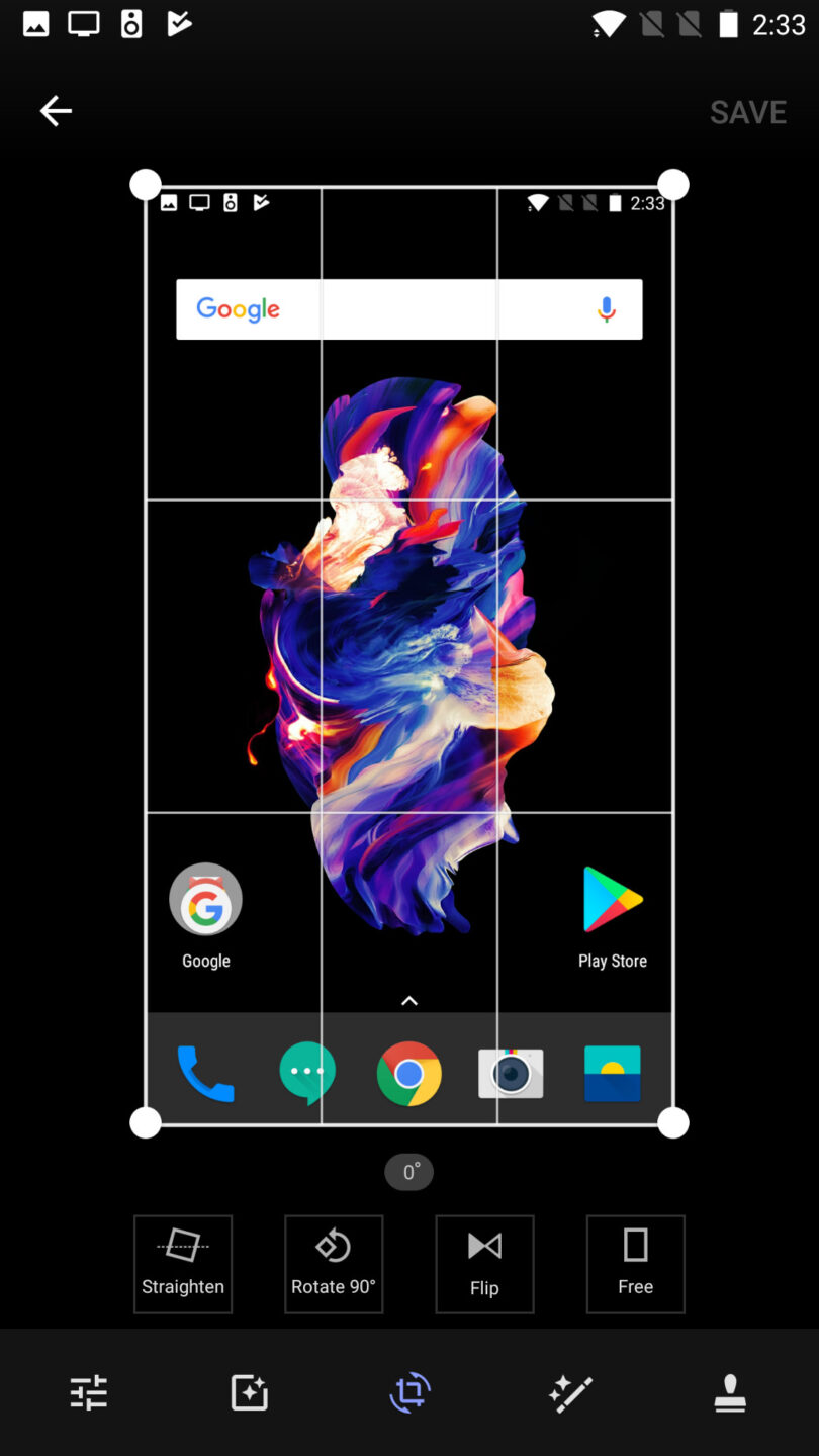 How to take and edit screenshots on the OnePlus 5