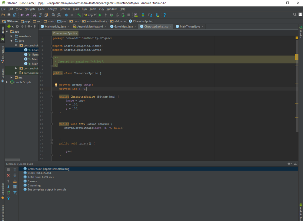 How to write your first Android game in Java - Android Authority