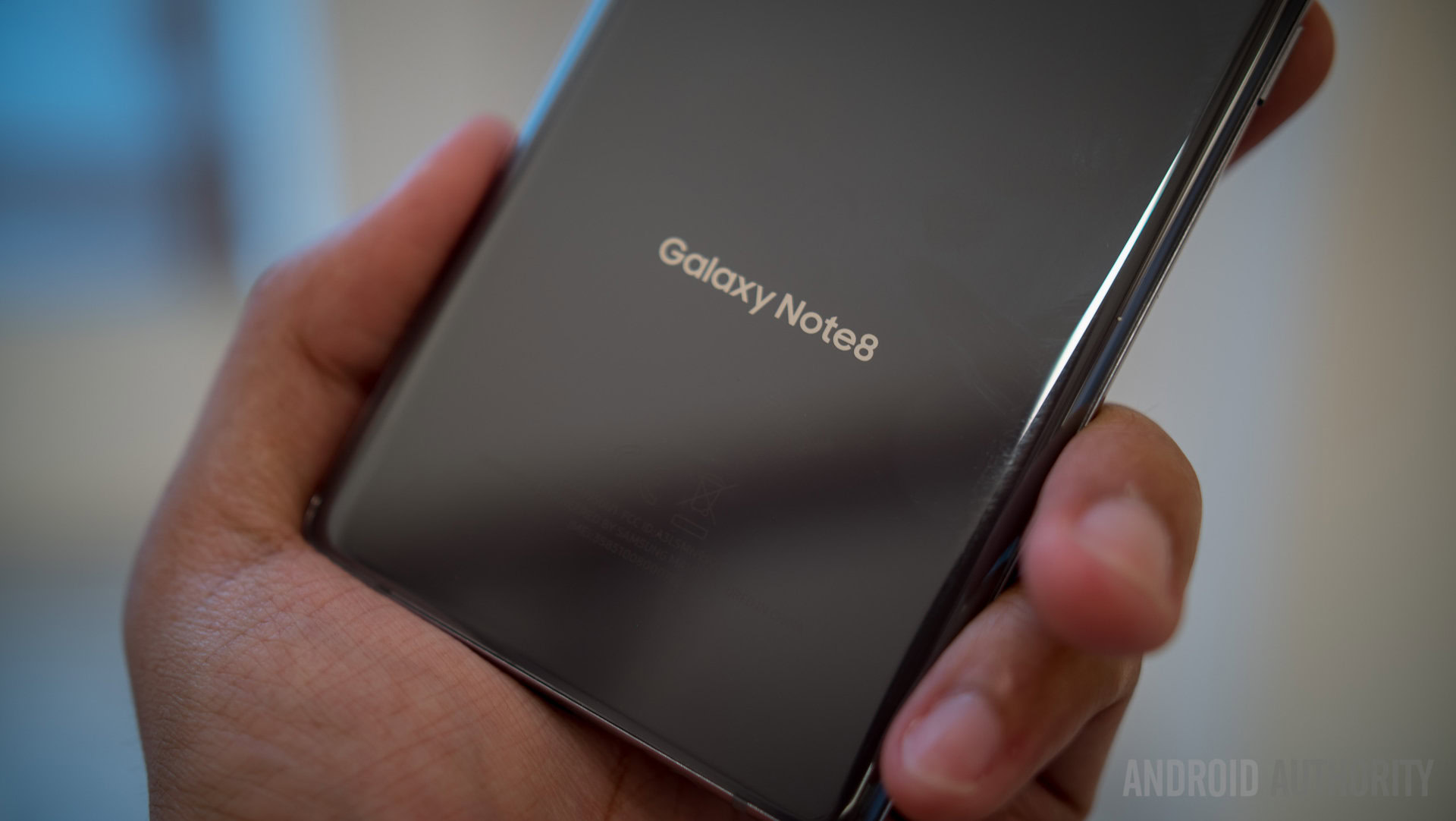 The Samsung Galaxy Note 8.