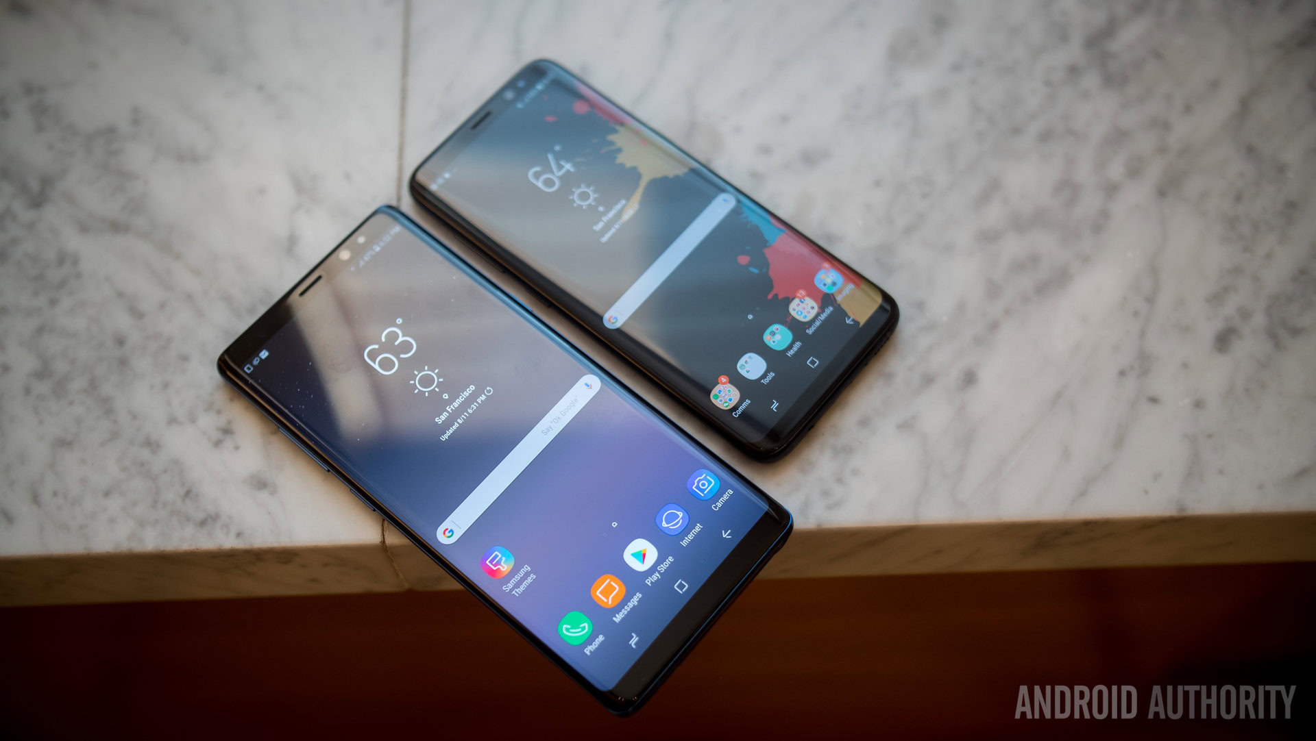 galaxy note 8 vs galaxy s8