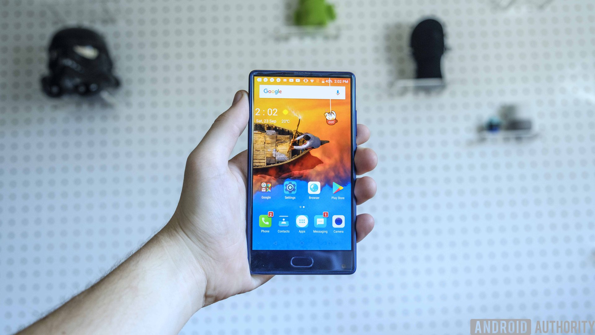 review - the bezel-less - Android Authority