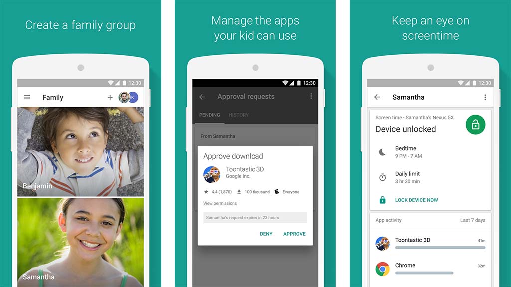 Google Family LInk - best new android apps