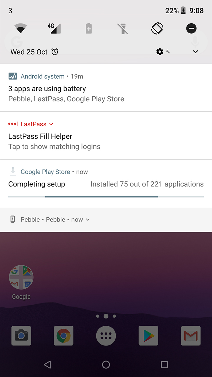 Android  lets you disable 