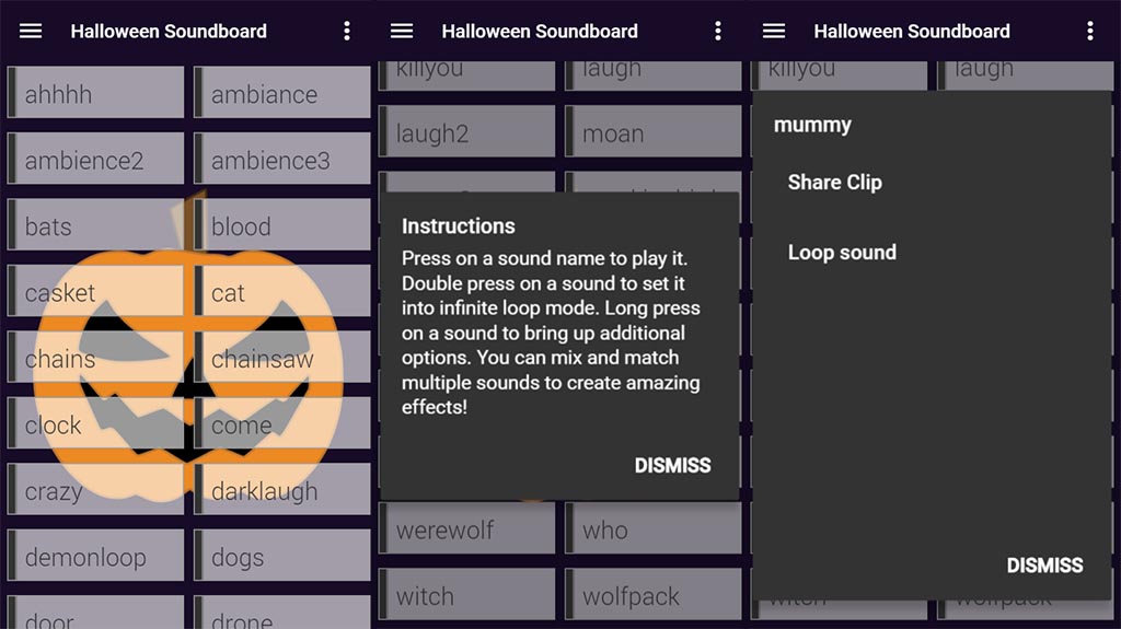 Halloween Soundboard - best halloween apps for android