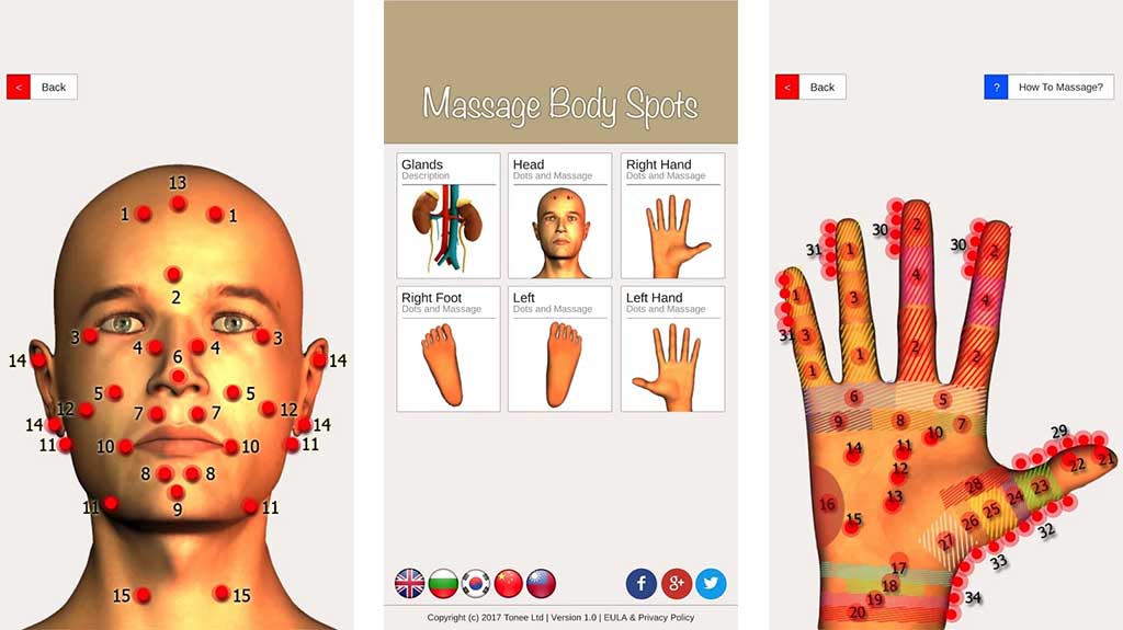 massage body spots - best massage apps