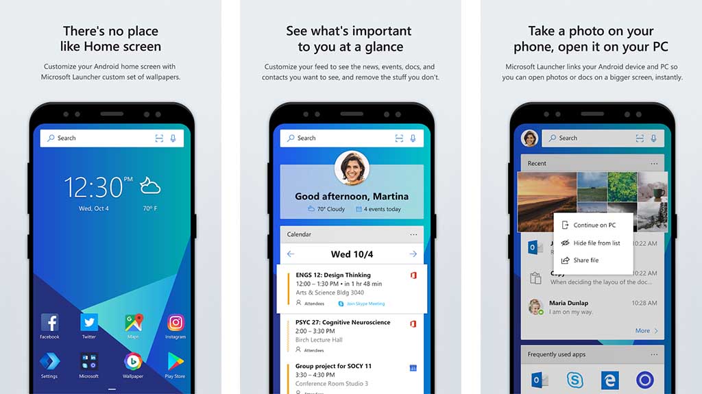 Microsoft Launcher - best new Android apps