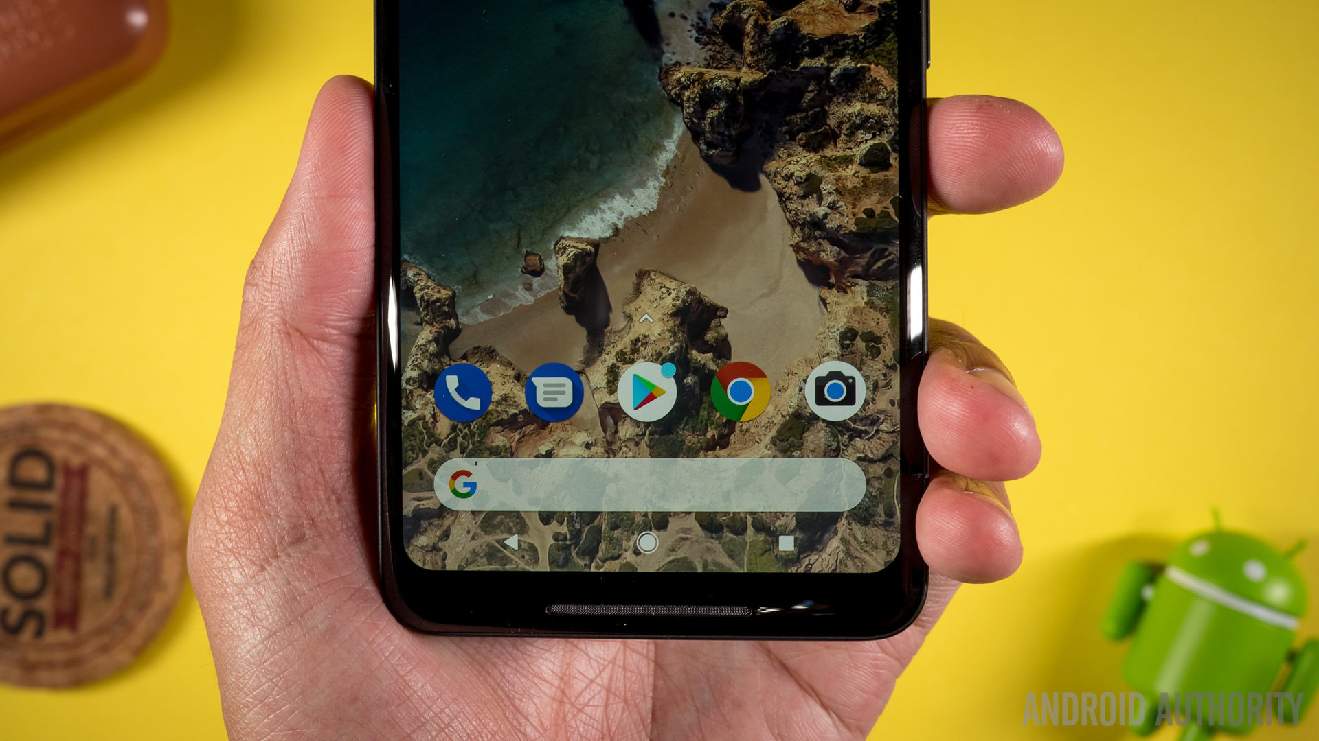 The Google Pixel 2 XL.