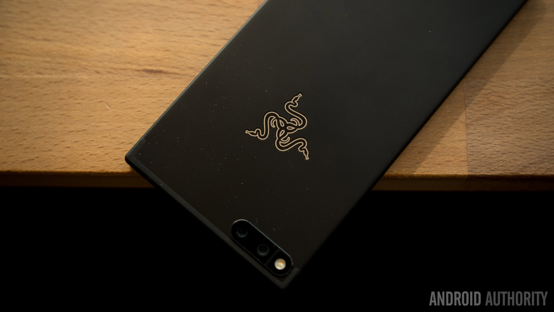 The back of the Razer Phone.
