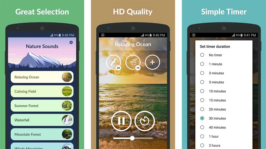 Relaxio - best nature apps for android