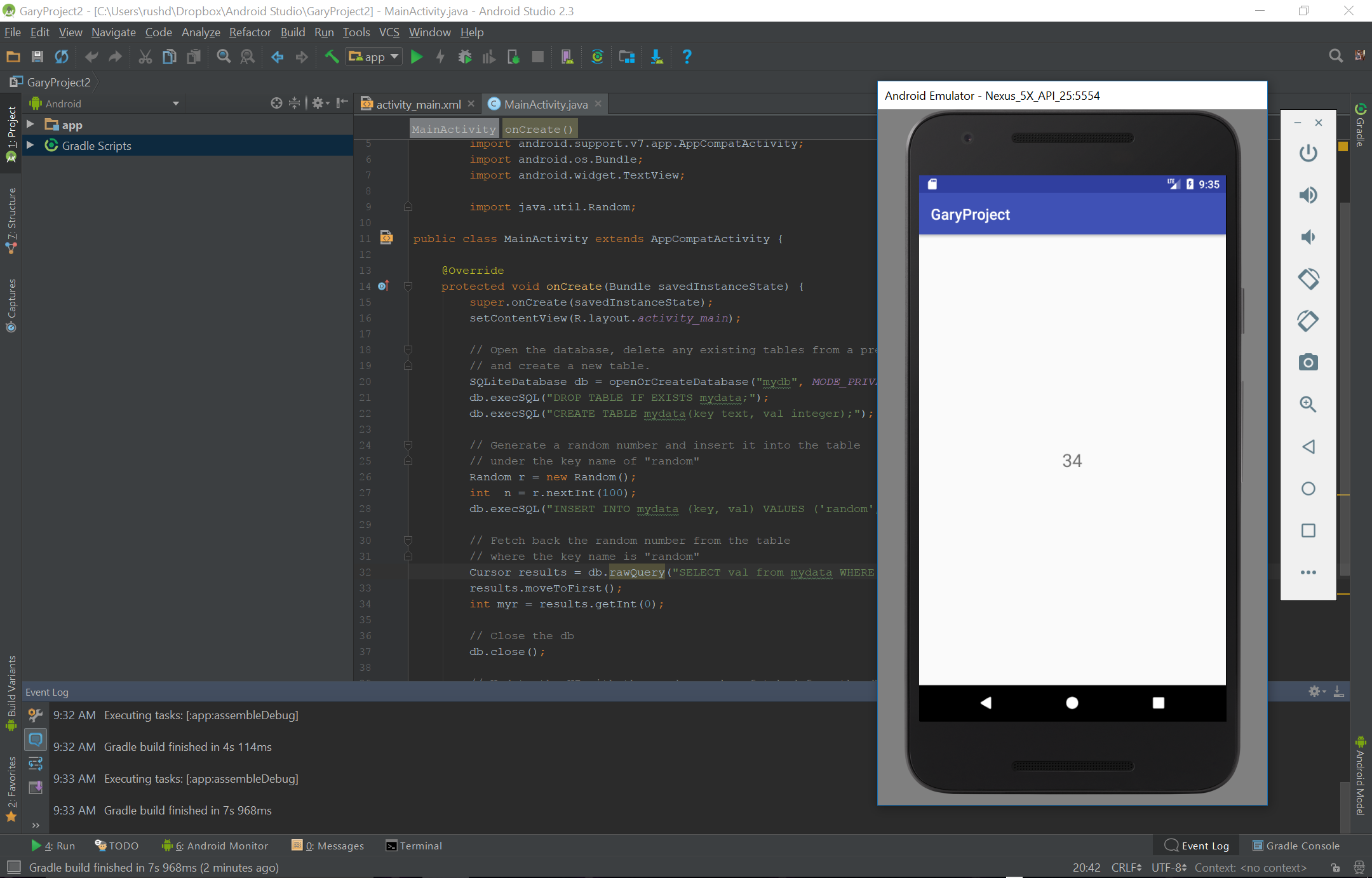 Android studio games