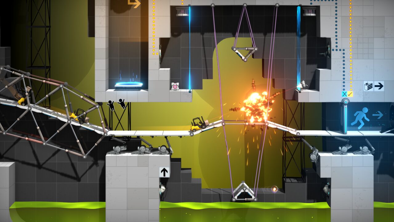Update: Original voice of GLaDOS returns for Bridge Constructor Portal