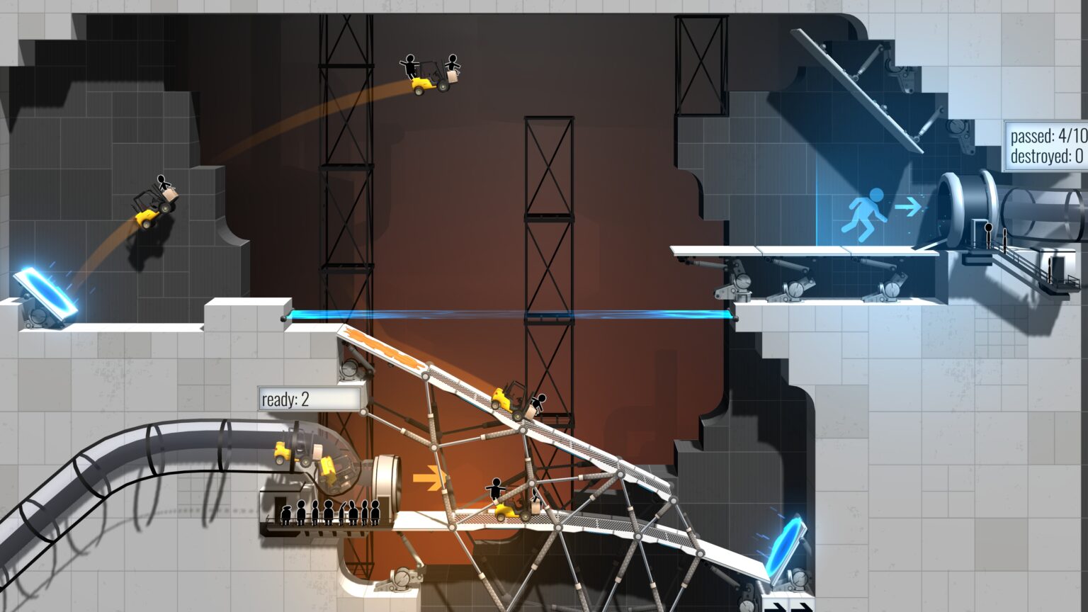 Update: Original voice of GLaDOS returns for Bridge Constructor Portal