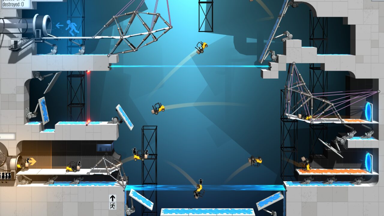 Update: Original voice of GLaDOS returns for Bridge Constructor Portal