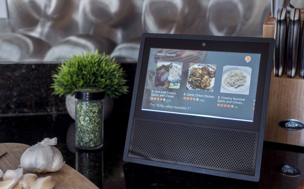 The Amazon Echo Show.