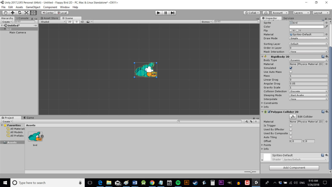 Flappy Bird Unity tutorial for Android - Full game in 10 minutes ...