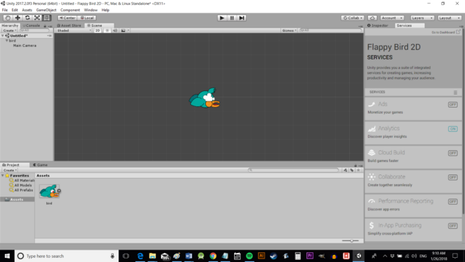 Flappy Bird Unity tutorial for Android - Full game in 10 minutes ...