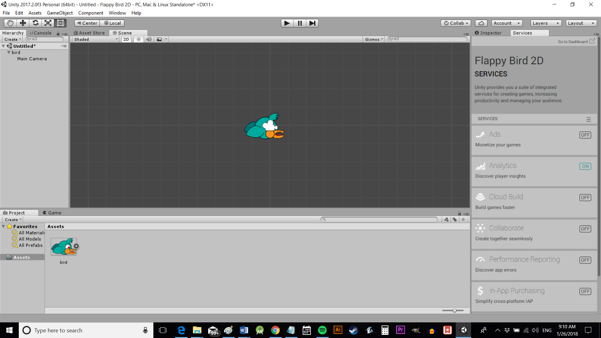 How to Build Flappy Bird in Unity 