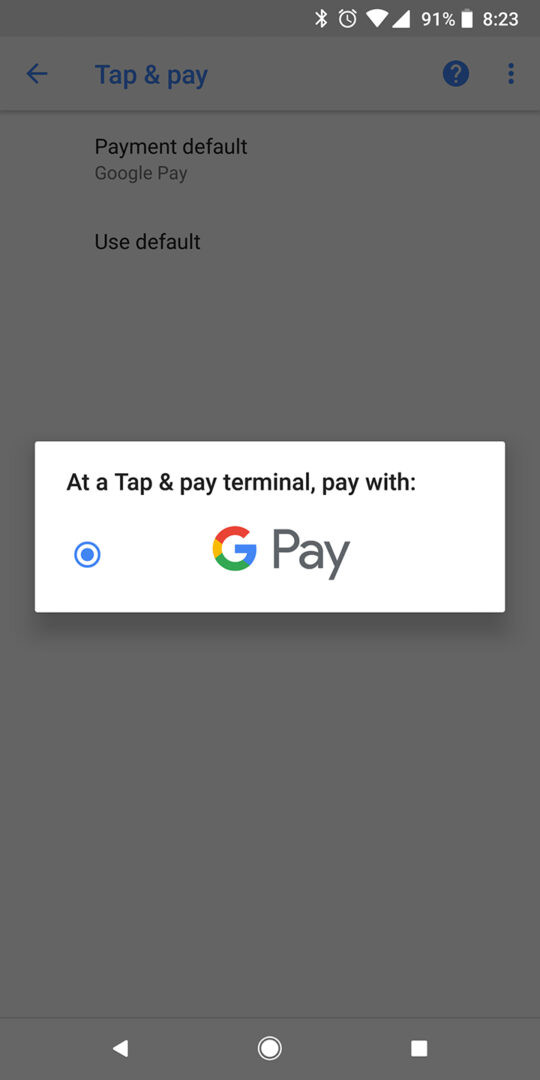 DOES GOOGLE PIXEL HAVE GOOGLE PAY visual data 4
