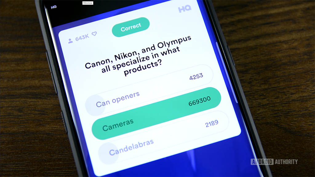HQ Trivia - another question