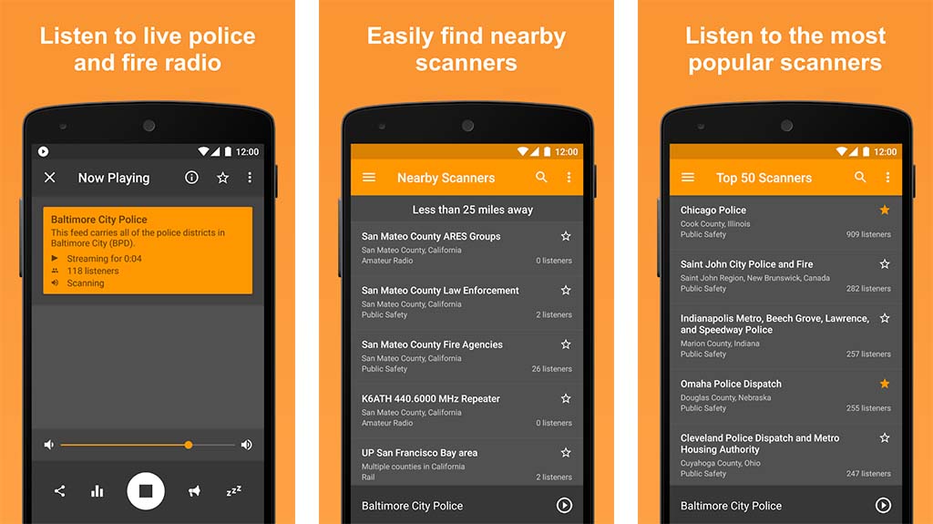 Scanner Radio - best police scanner apps