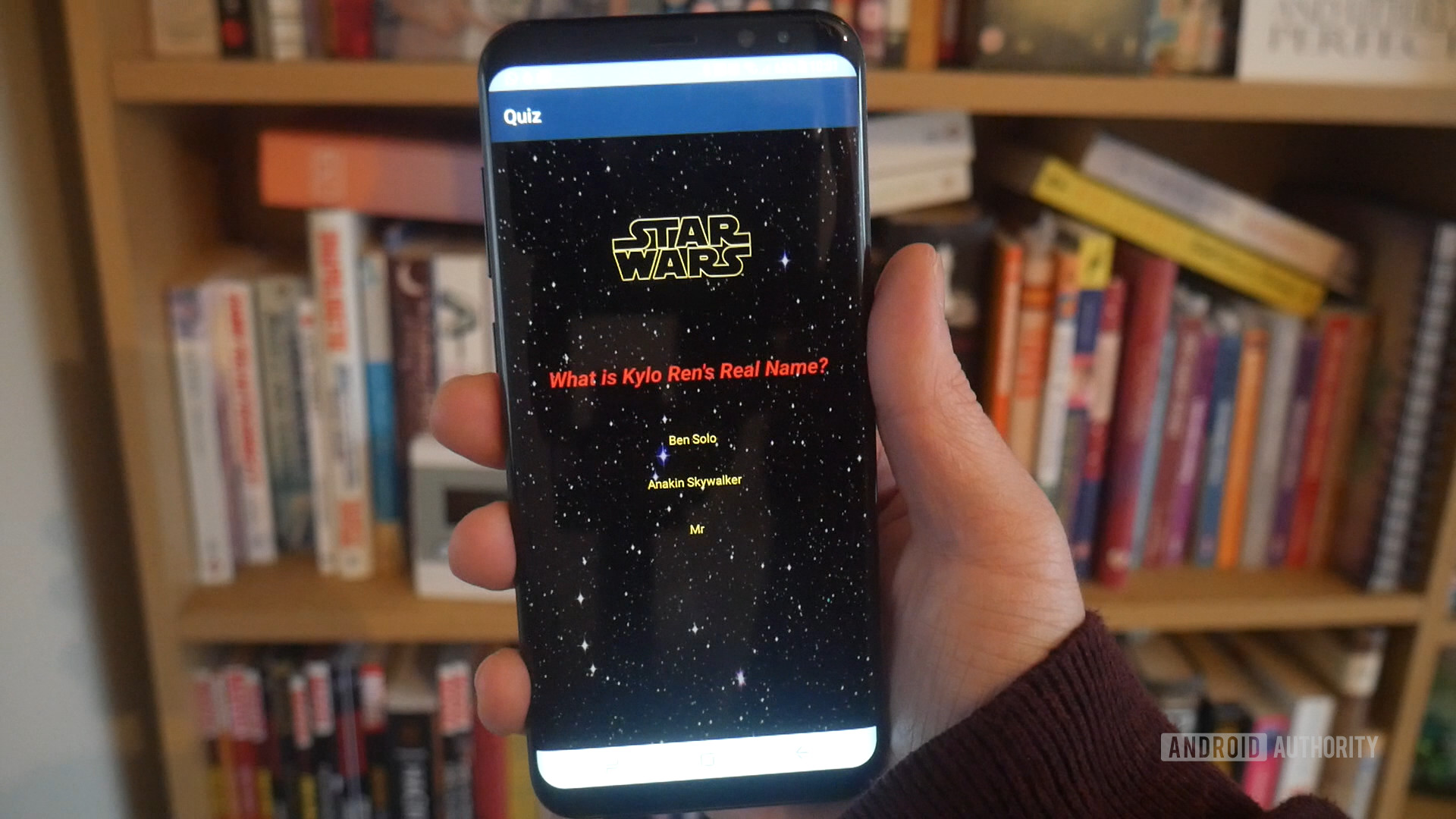 Android app development Star Wars Quiz