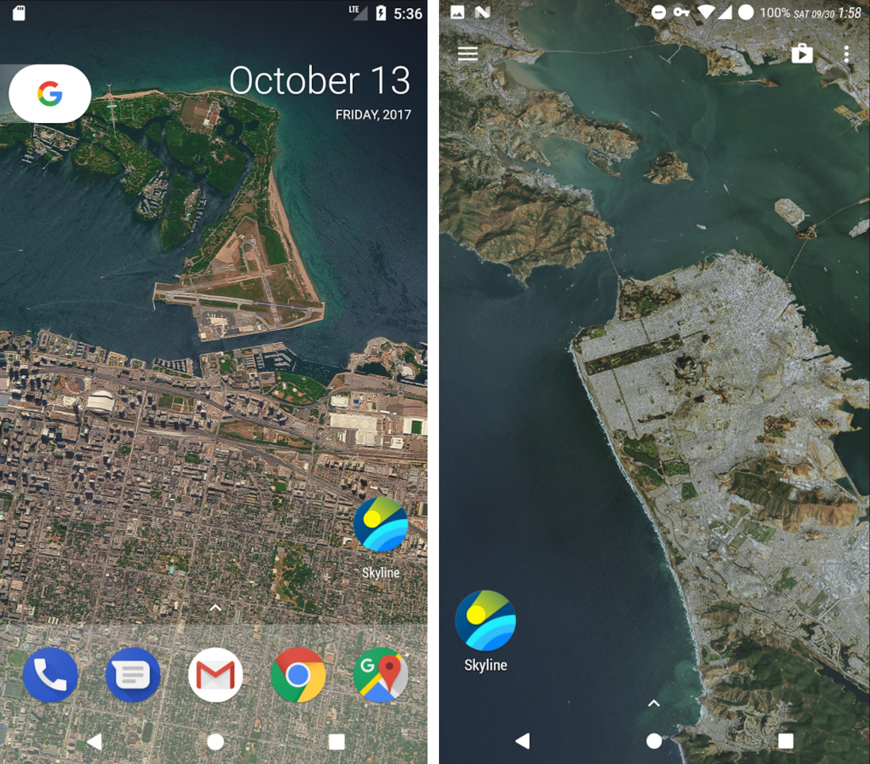 Here's how to set any location as a Pixel 2-style live wallpaper
