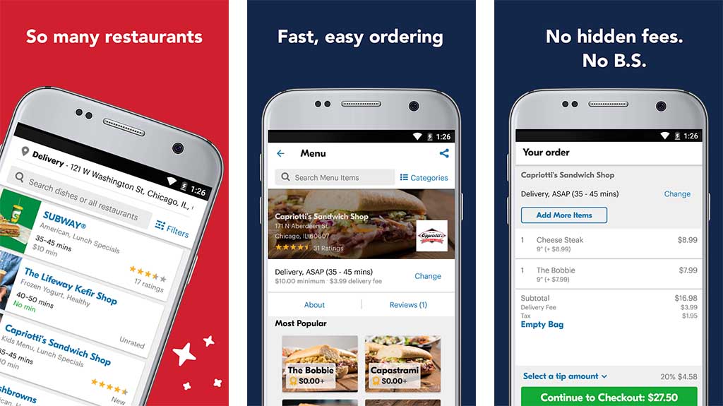 Eat24 - best food delivery apps