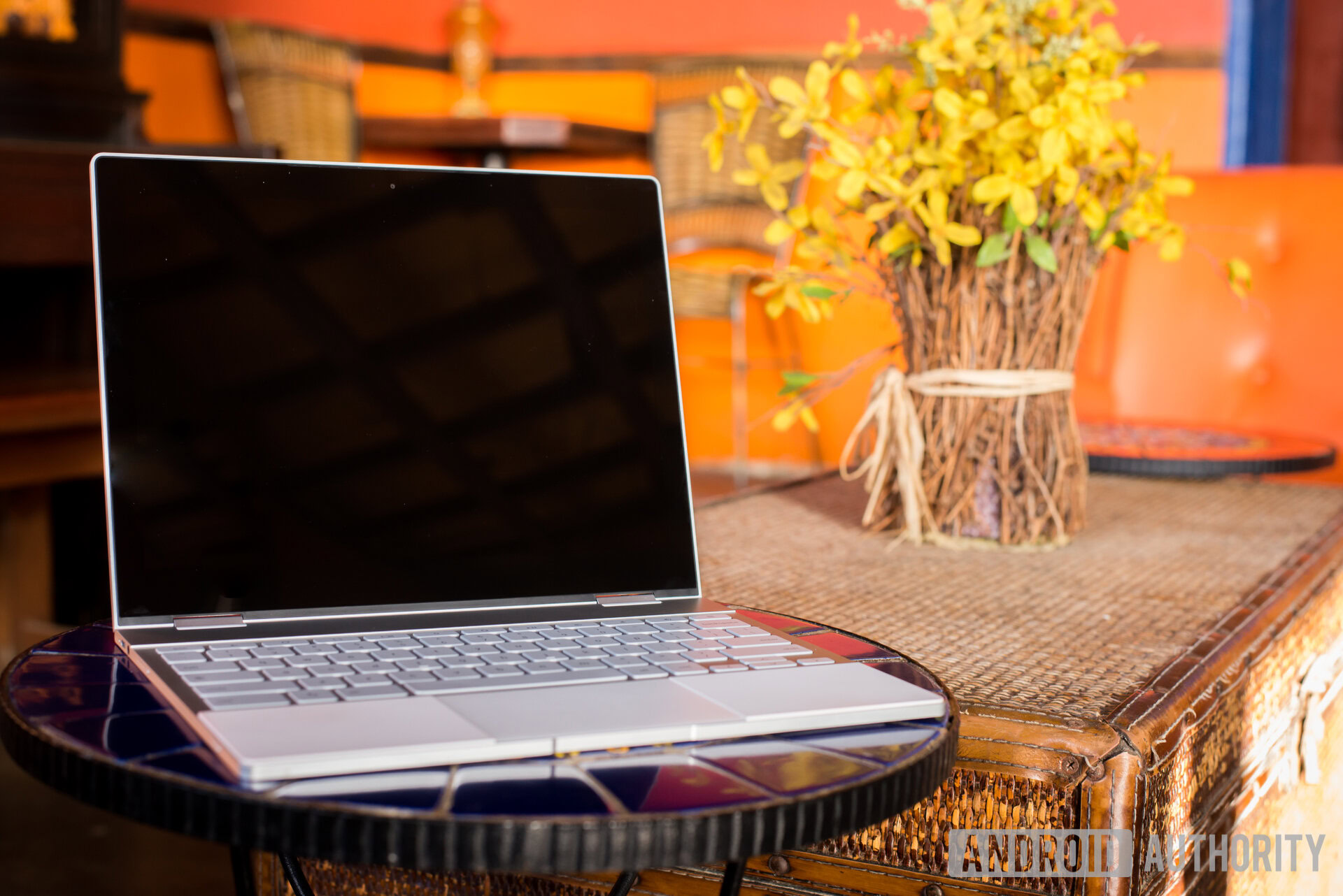 pixelbook on table