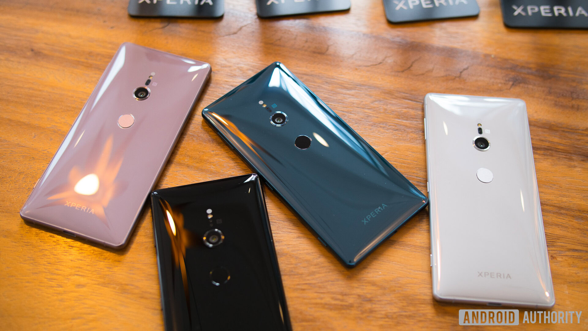 Sony Xperia XZ2 various colors