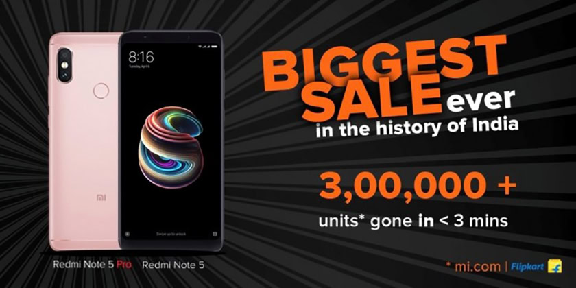 redmi note 5 pro flash sale