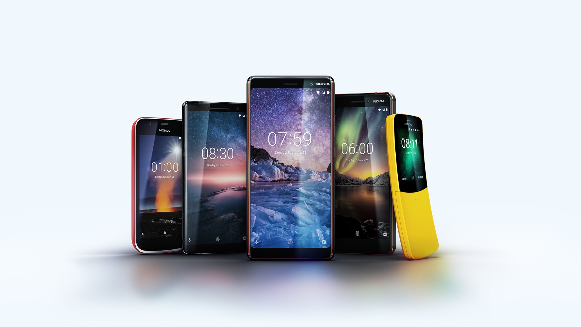 The Nokia lineup