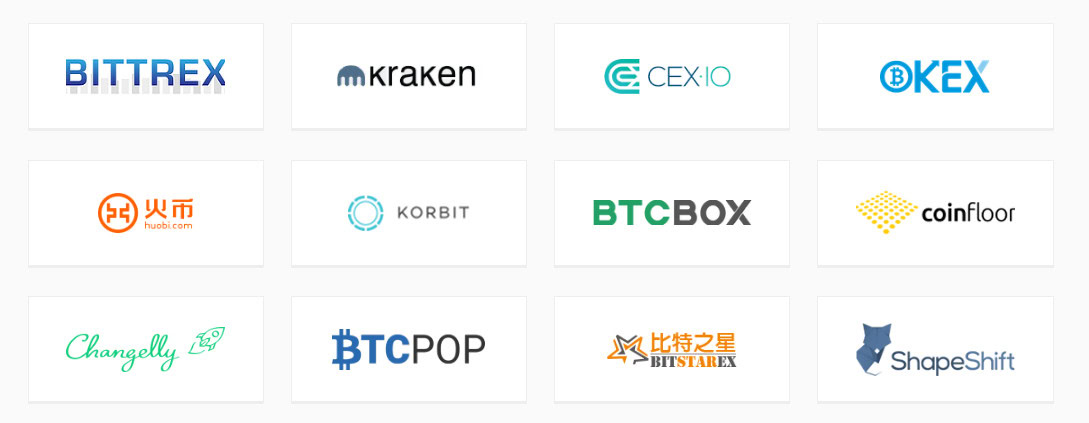 Bitcoin Cash exchanges_