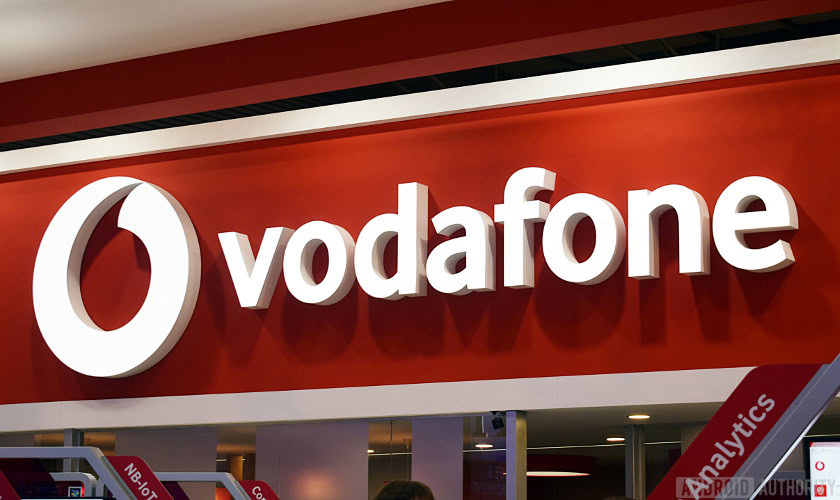 Vodafone 5g uk store logo