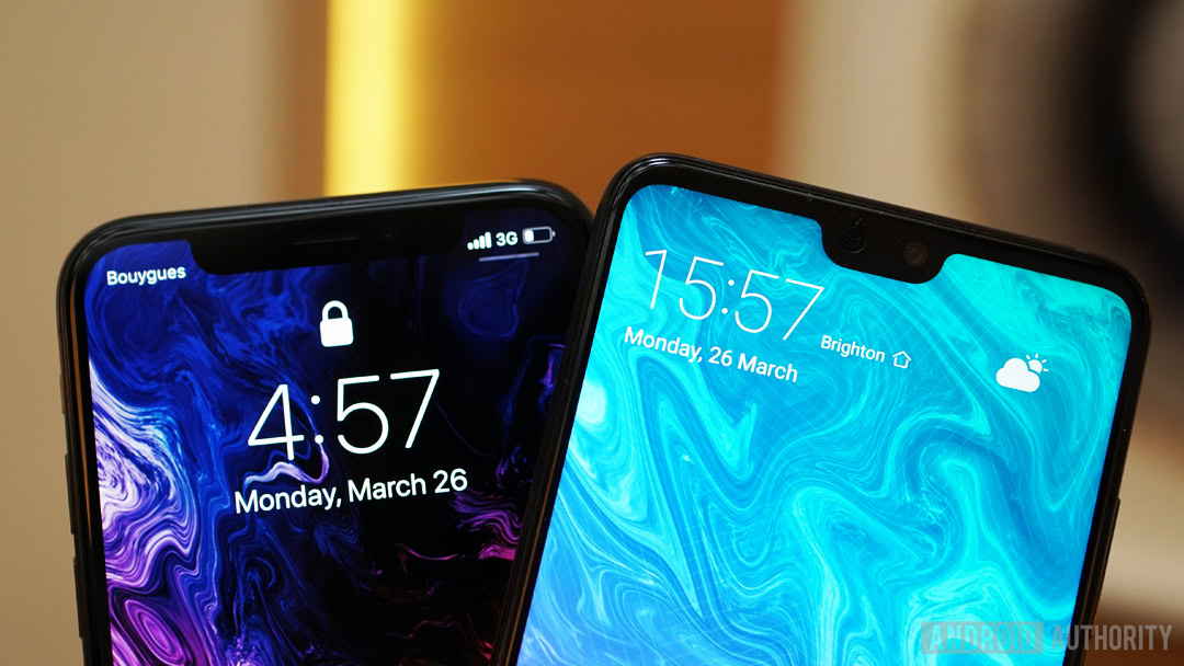 iPhone X vs HUAWEI P20