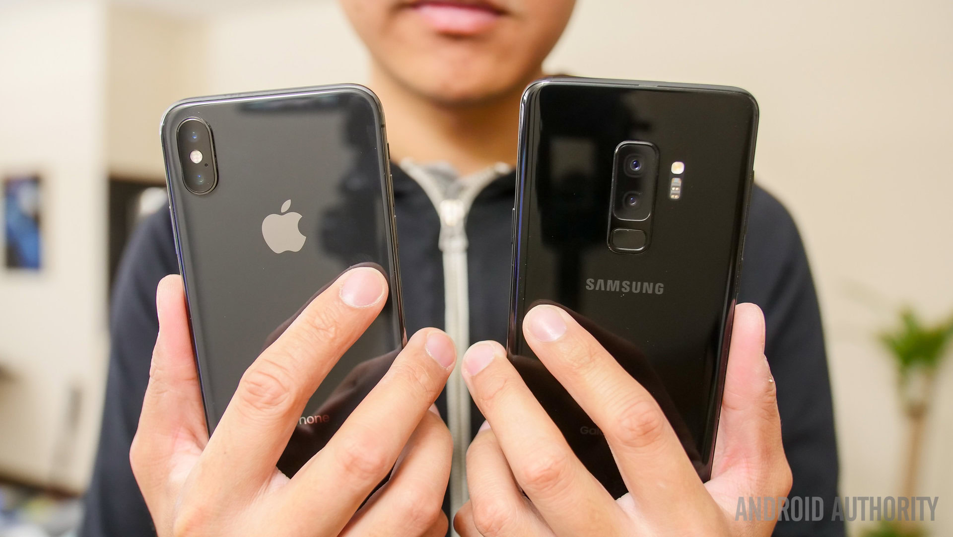 Samsung Galaxy S9 vs Apple iPhone X